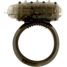 Эрекционное кольцо с вибрацией VIibrating Cockring Silicon, черный: Производитель Seven Creations