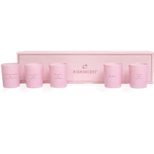 Набір масажних свічок 5 ароматів-афродизіаків HighOnLove Mini Massage Candles Collection, 5 х 35 г: Тип Свеча
