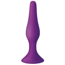 Анальная пробка на присоске MAI Attraction Toys №33 Purple: Для кого Унисекс