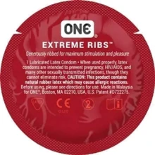 Ребристий презерватив One Extreme Ribs: Тип Для максимальной защиты