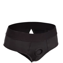 Труси для страпону California Exotic Novelties - Boundless Backless Brief, L/XL: Для кого Для женщин