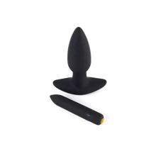 Pornhub Vibrating Butt Plug - анальная пробка с вибрацией, 14.5x3.5 см: Для кого Унисекс