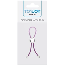 Петля для пеніса Toy Joy - Adjustable Love Ring Purple (10312-PURPLE): Виробник Toy Joy