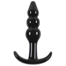 Анальная пробка Jelly Rancher T-plug Ripple, 7.6x3.2 см, черный: Для кого Унисекс