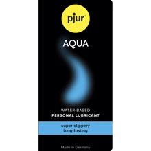 Пробник лубриканта на водной основе pjur Aqua 2 мл, эффект бархатистой кожи без прилипания: Для кого Унисекс