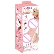 Насадка та мастурбатор Orion Nature Skin 2in1 Extension + Masturbator: Для кого Для мужчин