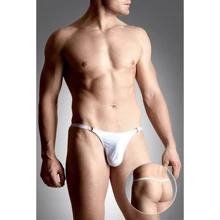 Чоловічі труси SoftLine - Mens thongs 4487, S-L (white): Для кого Для мужчин
