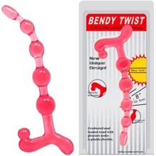 Анальные бусы Bendy twist, BI-040005 0101S: Для кого Унисекс