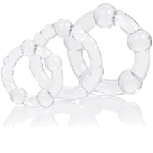 Набор эрекционных колец California Exotic Novelties Transparent Island Rings, 3 шт: Производитель California Exotic Novelties