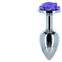 Анальная пробка Lux Active Rose Anal Plug Purple: Для кого Унисекс