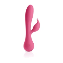 Jimmy Jane Glo Rabbit Heating Vibrator - вібратор-кролик, 10.8x3.8 см: Для кого Для жінок