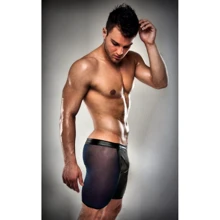 Мужские прозрачные шорты 026 SHORT black L/XL: Для кого Для мужчин