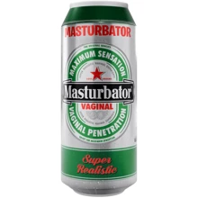Мастурбатор-вагина Alive Heineken Vagina II в виде банки пива: Для кого Для мужчин
