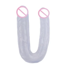 Фаллоимитатор двойной CHISA 17.7 Inch Dildo Clear: Назначение Для двойного проникновения