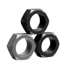 Tom of Finland 3 Piece Cock Nuts - набор эрекционных колец: Производитель Tom Of Finland