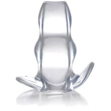 Анальный тоннель Master Series Clear View Anal Plug L (прозрачный): Для кого Унисекс
