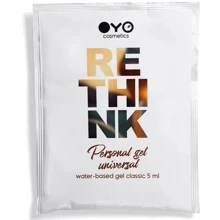Универсальный увлажняющий гель на водной основе OYO Personal Gel Universal, 5 мл: Для кого Унисекс