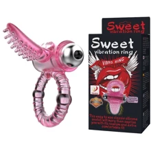 Эрекционное кольцо с вибрацией Sweet Vibration Ring, BI-014081: Производитель LYBAILE