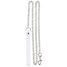 Повідець PU Leather Leash Black, SKN-AS24 White: Виробник SKN