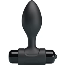 Анальная пробка LYBAILE Pretty Love Vibra Butt Plug Black: Для кого Унисекс
