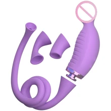 Вибратор с вакумной стимуляцией клитора Pipedream Ultimate Climax-Her , 12,5х3,5 см: Для кого Для женщин