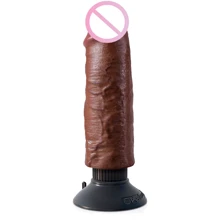 Вибратор Pipedream Vibrating King Cock 6", 15.4x4.8 см, коричневый: Для кого Для женщин
