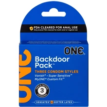 Презервативи ONE Backdoor, 3 шт: Тип Для максимальной защиты