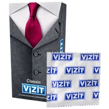 Презервативи латексні VIZIT Classic класичні №12: Тип Классические