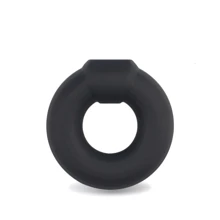 Эрекционное кольцо LoveToy X-Basic Silicone Cockring, Black: Производитель LOVETOY