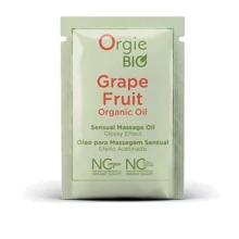 Масажна олія Orgie - Grape Fruit organic oil, 2 мл: Тип Масло