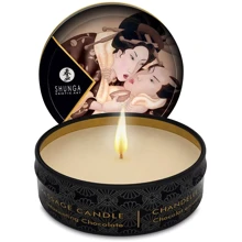 Массажная свеча Shunga MINI MASSAGE CANDLE - Intoxicating Chocolate (30 мл): Тип Свеча
