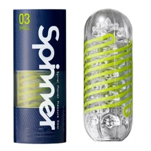 Tenga Spinner Masturbator Shell спіральний мастурбатор, 13х4.5 см: Для кого Для чоловіків