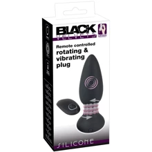 Анальная пробка Orion Black Velvets RC Rotating & Vibrating Plug: Для кого Унисекс