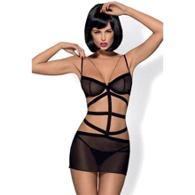 Сексуальный комплект Obsessive Bondy chemise, S/M: Для кого Для женщин