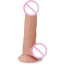 Фаллоимитатор LoveToy Skinlike Soft Cock 7": Назначение Вагинальные