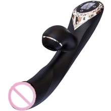 Вакуумный вибратор-кролик с подогревом KisToy A-King Pro Black, с LED-экраном: Для кого Для женщин