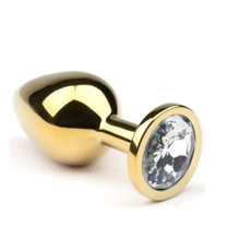 Анальна пробка, Gold Diamond, S: Для кого унісекс