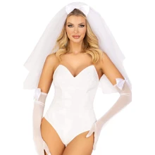 Фата невесты Leg Avenue Tiered bridal veil O/S: Для кого Для женщин