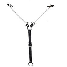 Зажимы для сосков с фиксацией на мошонке Nipple Clamps for Men: Производитель Art of Sex