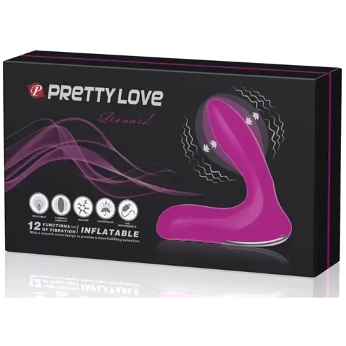 Массажер простаты расширяющийся PRETTY LOVE - LEONARD, BI-014463-1: Особенности Надувные