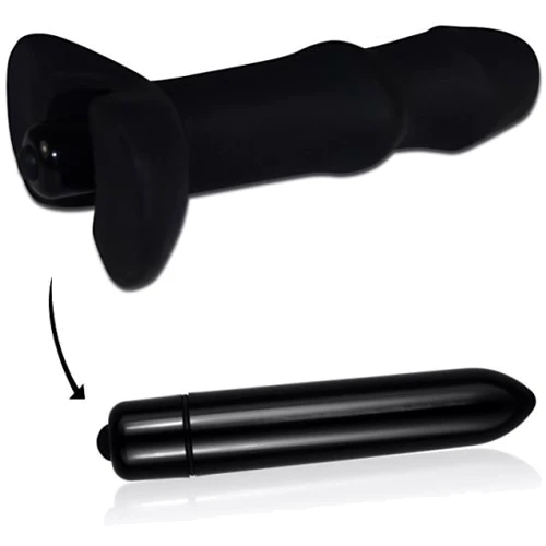 Массажеры простаты LoveToy P Spot Plug Vibrating Black: Наличие вибрации Есть