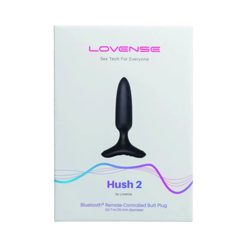 Анальная смарт-вибропробка Lovense Hush 2, размер XS фото 6