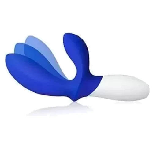 Массажер простаты с вибрацией Lelo Loki Wave, 19х3.75 см (синий): Для кого Унисекс