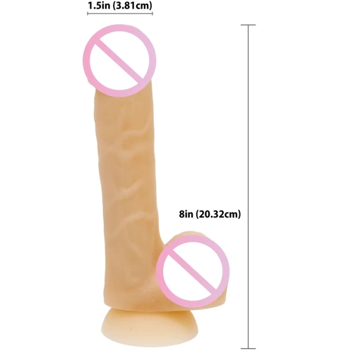 Фаллоимитатор ADDICTION - DAVID - 8" Bendable Silicone Dong: Назначение Вагинальные