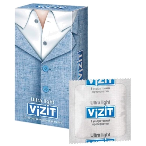 Презервативы латексные VIZIT Ultra light ультратонкие №12