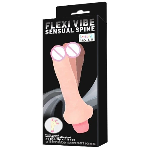Вібратор Flexi Vibe Sensual Spine: Довжина, см 19.3