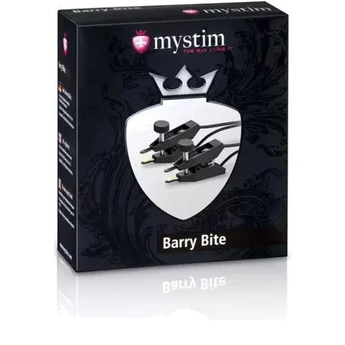 Зажимы для сосков Mystim Barry Bite: Цвет черный