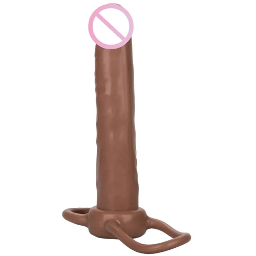 Насадка для двойного проникновения California Exotic Novelties Accommodator Penetrator System (коричневая): Назначение Для двойного проникновения