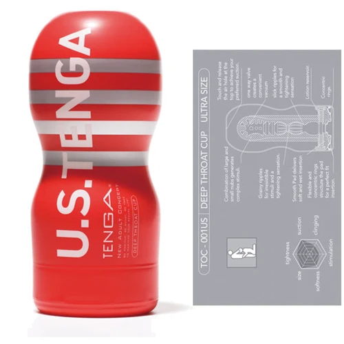 Мастурбатор-имитатор орального секса Tenga Deep Throat Cup, 15x4.5 см: Для кого Для мужчин