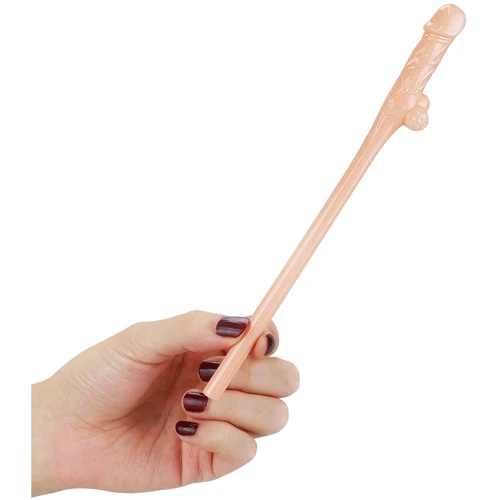 Трубочки для напоїв LoveToy Jokes&Parties Original Willy Straws Flesh, 9 шт. фото 3